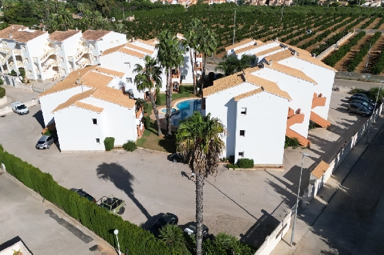 Reihenhaus in Denia(Las Marinas) zur Ferienvermietung, Zona de estar 98 m², Baujahr 2001, Zustand gepflegt, + KLIMA, Klimaanlage, 2 Schlafzimmer, 2 Badezimmer, Pool, ref.: T-0222-24