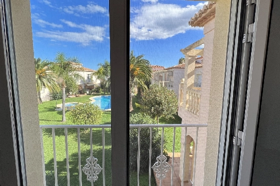 Reihenhaus in Denia(Las Marinas) zur Ferienvermietung, Zona de estar 98 m², Baujahr 2001, Zustand gepflegt, + KLIMA, Klimaanlage, 2 Schlafzimmer, 2 Badezimmer, Pool, ref.: T-0222-29