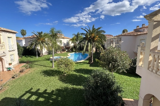 Reihenhaus in Denia(Las Marinas) zur Ferienvermietung, Zona de estar 98 m², Baujahr 2001, Zustand gepflegt, + KLIMA, Klimaanlage, 2 Schlafzimmer, 2 Badezimmer, Pool, ref.: T-0222-30