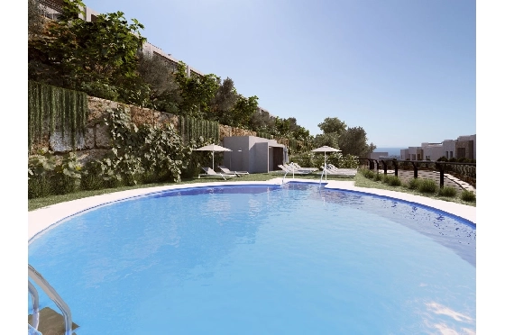 Stadthaus in Istan(Terreno Sau) zu verkaufen, Zona de estar 191 m², Terreno 290 m², 3 Schlafzimmer, 2 Badezimmer, Pool, ref.: TW-ALMAZARA-VIEWS-1