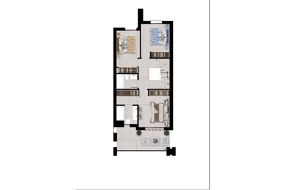 Stadthaus in Istan(Terreno Sau) zu verkaufen, Zona de estar 191 m², Terreno 290 m², 3 Schlafzimmer, 2 Badezimmer, Pool, ref.: TW-ALMAZARA-VIEWS-25