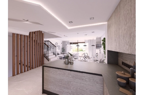 Stadthaus in Istan(Terreno Sau) zu verkaufen, Zona de estar 191 m², Terreno 290 m², 3 Schlafzimmer, 2 Badezimmer, Pool, ref.: TW-ALMAZARA-VIEWS-9