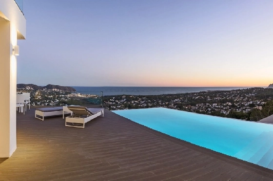 Villa in Moraira zu verkaufen, Zona de estar 400 m², Klimaanlage, 4 Schlafzimmer, 5 Badezimmer, Pool, ref.: BS-6948493-1