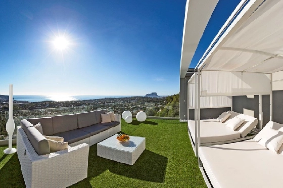 Villa in Moraira zu verkaufen, Zona de estar 400 m², Klimaanlage, 4 Schlafzimmer, 5 Badezimmer, Pool, ref.: BS-6948493-13