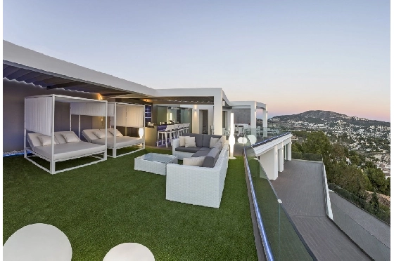 Villa in Moraira zu verkaufen, Zona de estar 400 m², Klimaanlage, 4 Schlafzimmer, 5 Badezimmer, Pool, ref.: BS-6948493-4