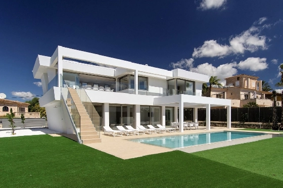 Villa in Denia zu verkaufen, Zona de estar 556 m², Klimaanlage, 5 Schlafzimmer, 6 Badezimmer, Pool, ref.: BS-6951338-1