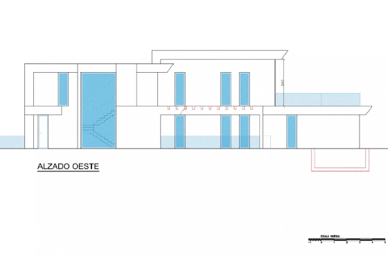 Villa in Denia zu verkaufen, Zona de estar 556 m², Klimaanlage, 5 Schlafzimmer, 6 Badezimmer, Pool, ref.: BS-6951338-33