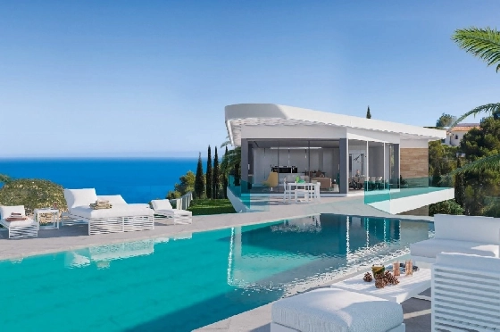 Villa in Javea zu verkaufen, Zona de estar 420 m², Klimaanlage, 4 Schlafzimmer, 5 Badezimmer, Pool, ref.: BS-7149759-2