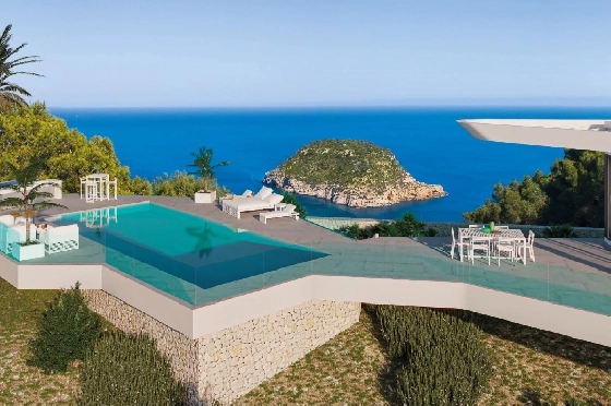 Villa in Javea zu verkaufen, Zona de estar 420 m², Klimaanlage, 4 Schlafzimmer, 5 Badezimmer, Pool, ref.: BS-7149759-6