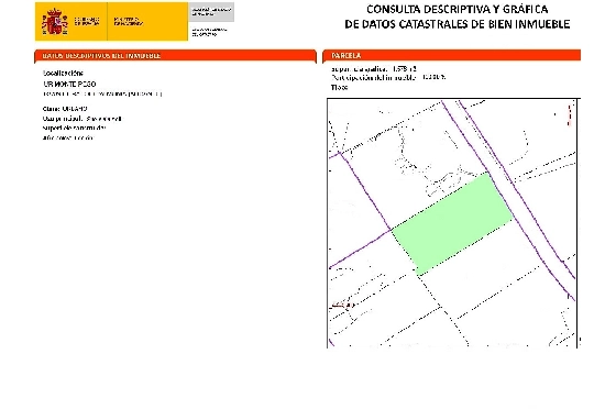 Wohngrundstück in Rafol de Almunia zu verkaufen, Terreno 1558 m², ref.: GC-1522-2
