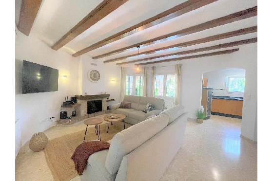 Villa in Denia(Montgo) zur Ferienvermietung, Zona de estar 220 m², Baujahr 1997, Zustand gepflegt, + Zentralheizung, Klimaanlage, Terreno 915 m², 3 Schlafzimmer, 3 Badezimmer, Pool, ref.: T-0422-15