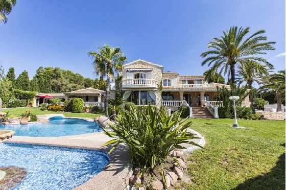 Villa in Benissa zu verkaufen, Zona de estar 700 m², Baujahr 1975, + Zentralheizung, Klimaanlage, Terreno 7096 m², 7 Schlafzimmer, 4 Badezimmer, Pool, ref.: BI-BE.H-861-1