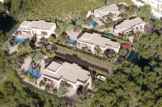 Villa in Benissa zu verkaufen, Zona de estar 147 m², Baujahr 2022, Klimaanlage, Terreno 800 m², 3 Schlafzimmer, 2 Badezimmer, Pool, ref.: BI-BE.H-864-2