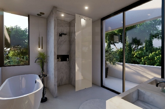 Villa in Benissa zu verkaufen, Zona de estar 286 m², Baujahr 2022, Klimaanlage, Terreno 1 m², 4 Schlafzimmer, 4 Badezimmer, Pool, ref.: PR-PPS3038-3