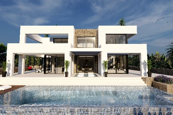 Villa in Benissa zu verkaufen, Zona de estar 286 m², Baujahr 2022, Klimaanlage, Terreno 1 m², 4 Schlafzimmer, 4 Badezimmer, Pool, ref.: PR-PPS3038-7