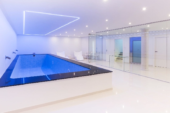 Villa in Benissa zu verkaufen, Zona de estar 544 m², Baujahr 2017, + Fussbodenheizung, Klimaanlage, Terreno 1792 m², 5 Schlafzimmer, 6 Badezimmer, Pool, ref.: HG-3517-10
