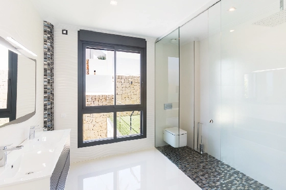 Villa in Benissa zu verkaufen, Zona de estar 544 m², Baujahr 2017, + Fussbodenheizung, Klimaanlage, Terreno 1792 m², 5 Schlafzimmer, 6 Badezimmer, Pool, ref.: HG-3517-11