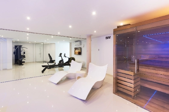 Villa in Benissa zu verkaufen, Zona de estar 544 m², Baujahr 2017, + Fussbodenheizung, Klimaanlage, Terreno 1792 m², 5 Schlafzimmer, 6 Badezimmer, Pool, ref.: HG-3517-12