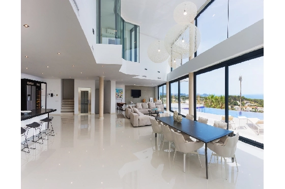 Villa in Benissa zu verkaufen, Zona de estar 544 m², Baujahr 2017, + Fussbodenheizung, Klimaanlage, Terreno 1792 m², 5 Schlafzimmer, 6 Badezimmer, Pool, ref.: HG-3517-4