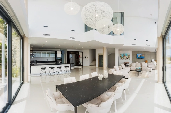 Villa in Benissa zu verkaufen, Zona de estar 544 m², Baujahr 2017, + Fussbodenheizung, Klimaanlage, Terreno 1792 m², 5 Schlafzimmer, 6 Badezimmer, Pool, ref.: HG-3517-5