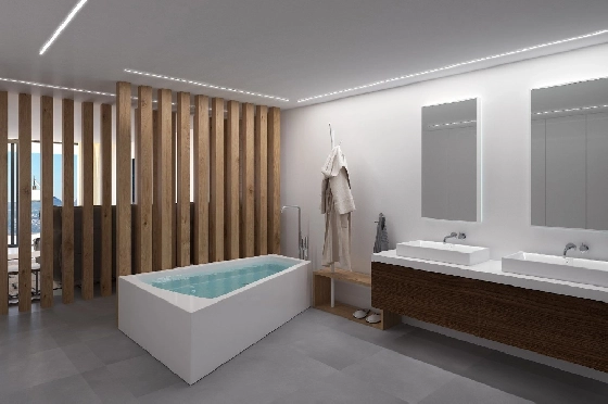 Villa in Altea zu verkaufen, Zona de estar 330 m², Baujahr 2019, + Fussbodenheizung, Terreno 1074 m², 4 Schlafzimmer, 4 Badezimmer, ref.: NL-NLD1085-10