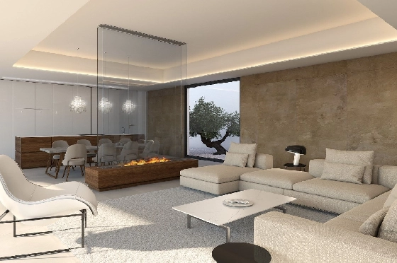 Villa in Altea zu verkaufen, Zona de estar 330 m², Baujahr 2019, + Fussbodenheizung, Terreno 1074 m², 4 Schlafzimmer, 4 Badezimmer, ref.: NL-NLD1085-7