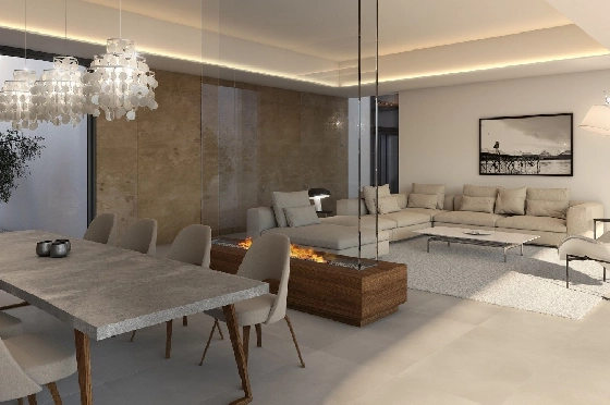 Villa in Altea zu verkaufen, Zona de estar 330 m², Baujahr 2019, + Fussbodenheizung, Terreno 1074 m², 4 Schlafzimmer, 4 Badezimmer, ref.: NL-NLD1085-8