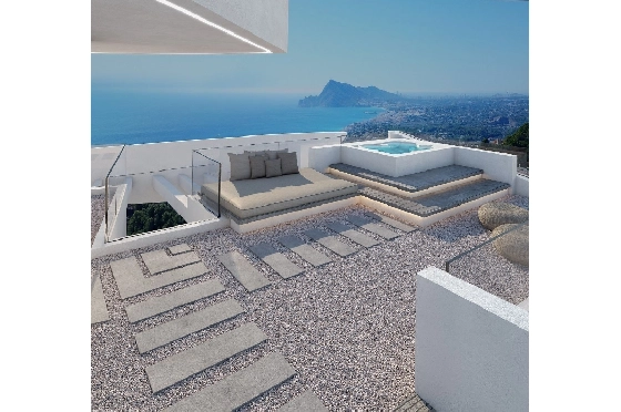 Villa in Altea zu verkaufen, Zona de estar 280 m², Baujahr 2019, + Fussbodenheizung, Terreno 973 m², 4 Schlafzimmer, 4 Badezimmer, ref.: NL-NLD1086-4