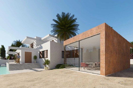 Villa in Moraira zu verkaufen, Zona de estar 298 m², + Fussbodenheizung, Klimaanlage, Terreno 811 m², 4 Schlafzimmer, 4 Badezimmer, Pool, ref.: NL-NLD1218-8