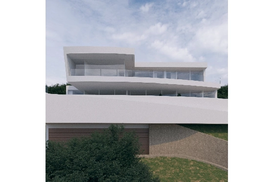 Villa in Moraira zu verkaufen, Zona de estar 600 m², Baujahr 2022, + Fussbodenheizung, Klimaanlage, Terreno 1237 m², 4 Schlafzimmer, 4 Badezimmer, Pool, ref.: NL-NLD1219-5