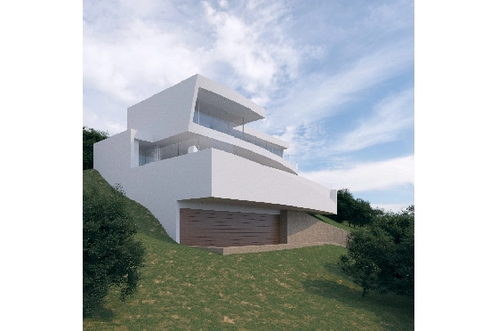 Villa in Moraira zu verkaufen, Zona de estar 600 m², Baujahr 2022, + Fussbodenheizung, Klimaanlage, Terreno 1237 m², 4 Schlafzimmer, 4 Badezimmer, Pool, ref.: NL-NLD1219-6