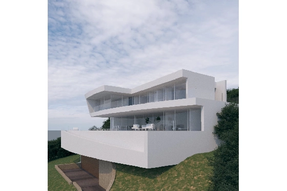 Villa in Moraira zu verkaufen, Zona de estar 600 m², Baujahr 2022, + Fussbodenheizung, Klimaanlage, Terreno 1237 m², 4 Schlafzimmer, 4 Badezimmer, Pool, ref.: NL-NLD1219-9