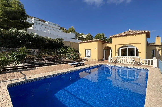 Villa in Pedreguer(Monte Solana) zu verkaufen, Zona de estar 239 m², Baujahr 2005, + KLIMA, Klimaanlage, Terreno 873 m², 3 Schlafzimmer, 3 Badezimmer, Pool, ref.: SB-2222-23