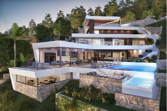 Villa in Javea zu verkaufen, Zona de estar 650 m², + Zentralheizung, Klimaanlage, Terreno 1400 m², 4 Schlafzimmer, 5 Badezimmer, Pool, ref.: NL-NLD1305-2
