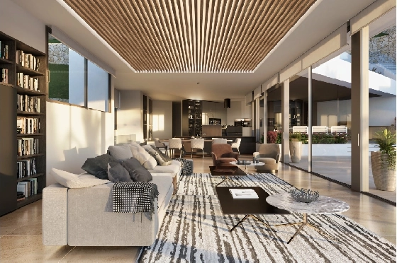 Villa in Javea zu verkaufen, Zona de estar 650 m², + Zentralheizung, Klimaanlage, Terreno 1400 m², 4 Schlafzimmer, 5 Badezimmer, Pool, ref.: NL-NLD1305-4