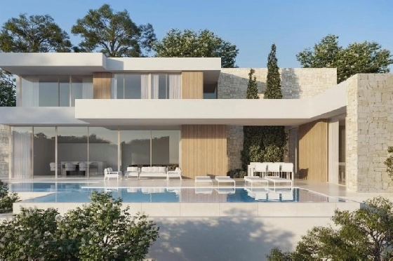 Villa in Moraira zu verkaufen, Zona de estar 801 m², + Zentralheizung, Klimaanlage, Terreno 307 m², 4 Schlafzimmer, 3 Badezimmer, Pool, ref.: NL-NLD1349-1