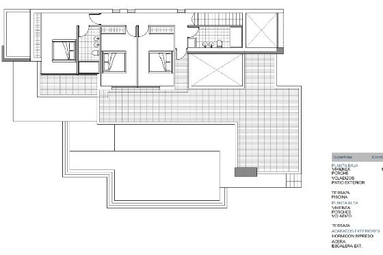 Villa in Moraira zu verkaufen, Zona de estar 801 m², + Zentralheizung, Klimaanlage, Terreno 307 m², 4 Schlafzimmer, 3 Badezimmer, Pool, ref.: NL-NLD1349-3