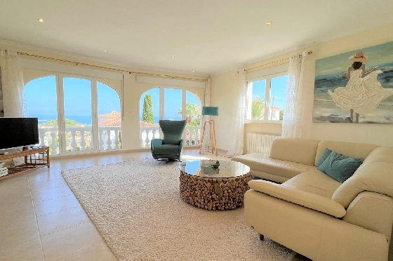 Villa in Denia(Les Galeretes) zur Ferienvermietung, Zona de estar 215 m², Baujahr 1980, Zustand gepflegt, + Zentralheizung, Klimaanlage, Terreno 800 m², 3 Schlafzimmer, 2 Badezimmer, Pool, ref.: T-0822-12