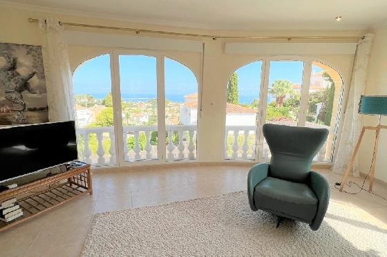 Villa in Denia(Les Galeretes) zur Ferienvermietung, Zona de estar 215 m², Baujahr 1980, Zustand gepflegt, + Zentralheizung, Klimaanlage, Terreno 800 m², 3 Schlafzimmer, 2 Badezimmer, Pool, ref.: T-0822-13