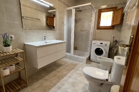 Villa in Els Poblets zur Ferienvermietung, Zona de estar 107 m², Baujahr 1998, Zustand gepflegt, + KLIMA, Klimaanlage, Terreno 400 m², 3 Schlafzimmer, 2 Badezimmer, Pool, ref.: T-0223-7