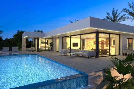 Villa in Denia zu verkaufen, Zona de estar 259 m², Klimaanlage, Terreno 1118 m², 4 Schlafzimmer, 4 Badezimmer, Pool, ref.: UM-UV-MANDARINA-II-10