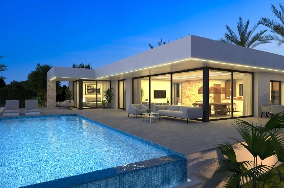 Villa in Denia zu verkaufen, Zona de estar 259 m², Klimaanlage, Terreno 1118 m², 4 Schlafzimmer, 4 Badezimmer, Pool, ref.: UM-UV-MANDARINA-II-15