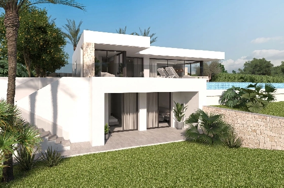 Villa in Denia zu verkaufen, Zona de estar 259 m², Klimaanlage, Terreno 1118 m², 4 Schlafzimmer, 4 Badezimmer, Pool, ref.: UM-UV-MANDARINA-II-2