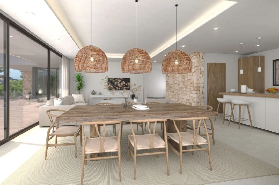 Villa in Denia zu verkaufen, Zona de estar 259 m², Klimaanlage, Terreno 1118 m², 4 Schlafzimmer, 4 Badezimmer, Pool, ref.: UM-UV-MANDARINA-II-20