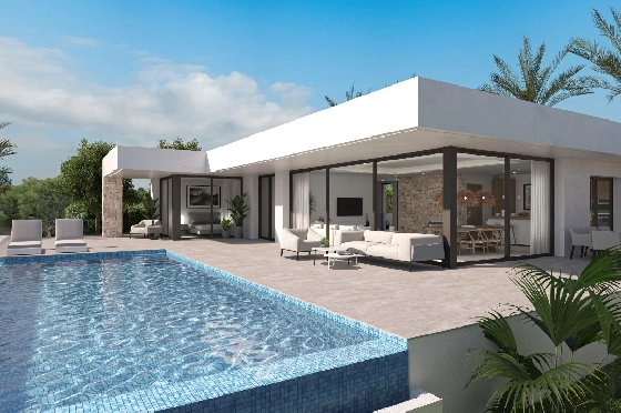 Villa in Denia zu verkaufen, Zona de estar 259 m², Klimaanlage, Terreno 1118 m², 4 Schlafzimmer, 4 Badezimmer, Pool, ref.: UM-UV-MANDARINA-II-3