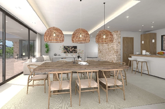 Villa in Denia zu verkaufen, Zona de estar 259 m², Klimaanlage, Terreno 1118 m², 4 Schlafzimmer, 4 Badezimmer, Pool, ref.: UM-UV-MANDARINA-II-5