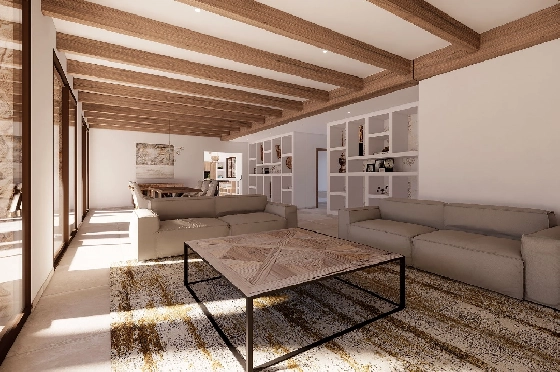 Finca in Benissa(Llenes) zu verkaufen, Zona de estar 368 m², Baujahr 2023, Klimaanlage, Terreno 10000 m², 4 Schlafzimmer, 4 Badezimmer, Pool, ref.: BI-BE.F-164-10