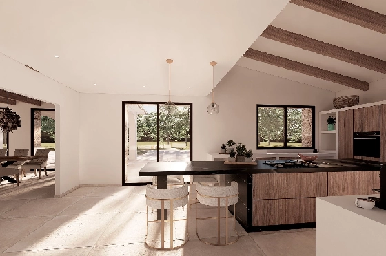 Finca in Benissa(Llenes) zu verkaufen, Zona de estar 368 m², Baujahr 2023, Klimaanlage, Terreno 10000 m², 4 Schlafzimmer, 4 Badezimmer, Pool, ref.: BI-BE.F-164-15