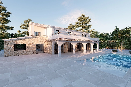 Finca in Benissa(Llenes) zu verkaufen, Zona de estar 368 m², Baujahr 2023, Klimaanlage, Terreno 10000 m², 4 Schlafzimmer, 4 Badezimmer, Pool, ref.: BI-BE.F-164-2