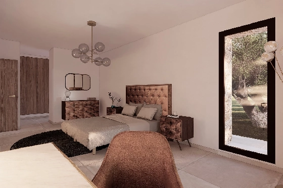Finca in Benissa(Llenes) zu verkaufen, Zona de estar 368 m², Baujahr 2023, Klimaanlage, Terreno 10000 m², 4 Schlafzimmer, 4 Badezimmer, Pool, ref.: BI-BE.F-164-26